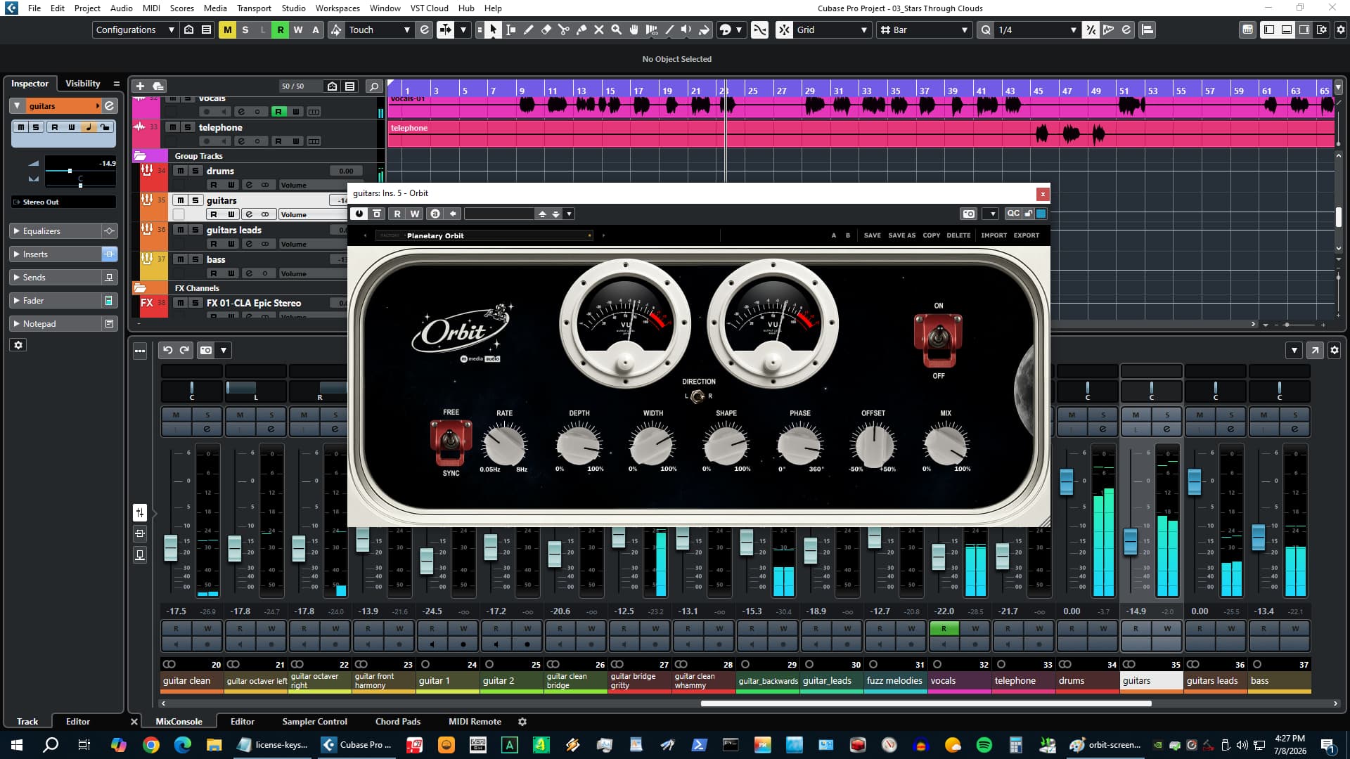 Orbit VST3 - 3D Circular Autopanner Interface