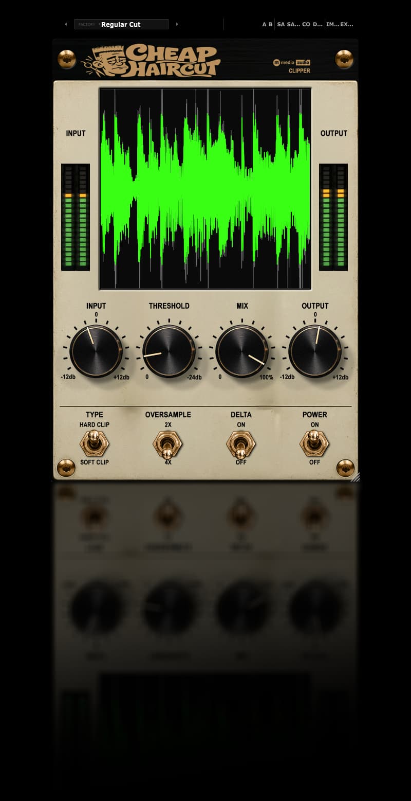 Cheap Haircut Input, Threshold and Type controls