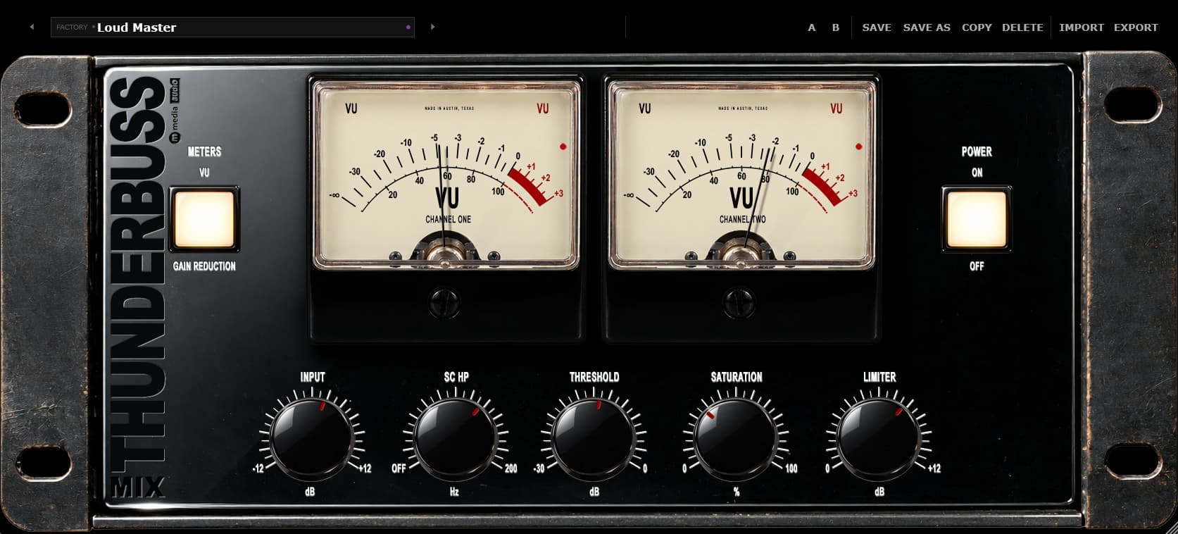 Thunderbuss Mix VST3 - Free 2-Bus Processor