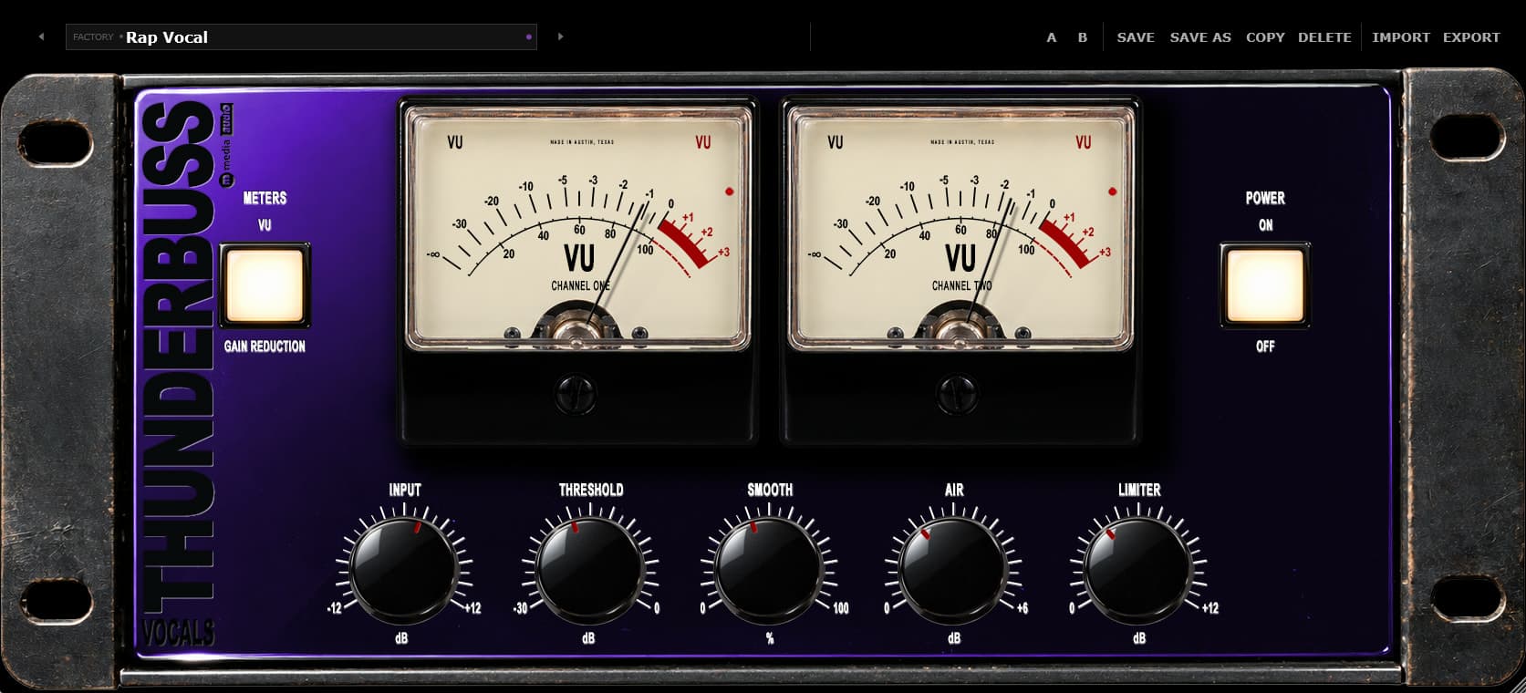Thunderbuss Vocals VST3 - Free Vocal Bus