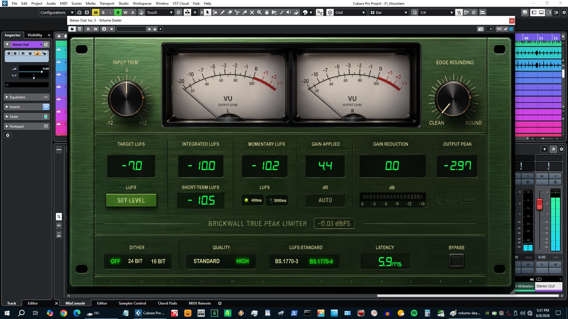 Volume Dealer High Quality oversampling mode