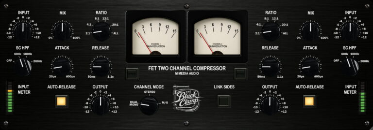 The Black Clamp on Drum Buss and Mix Buss